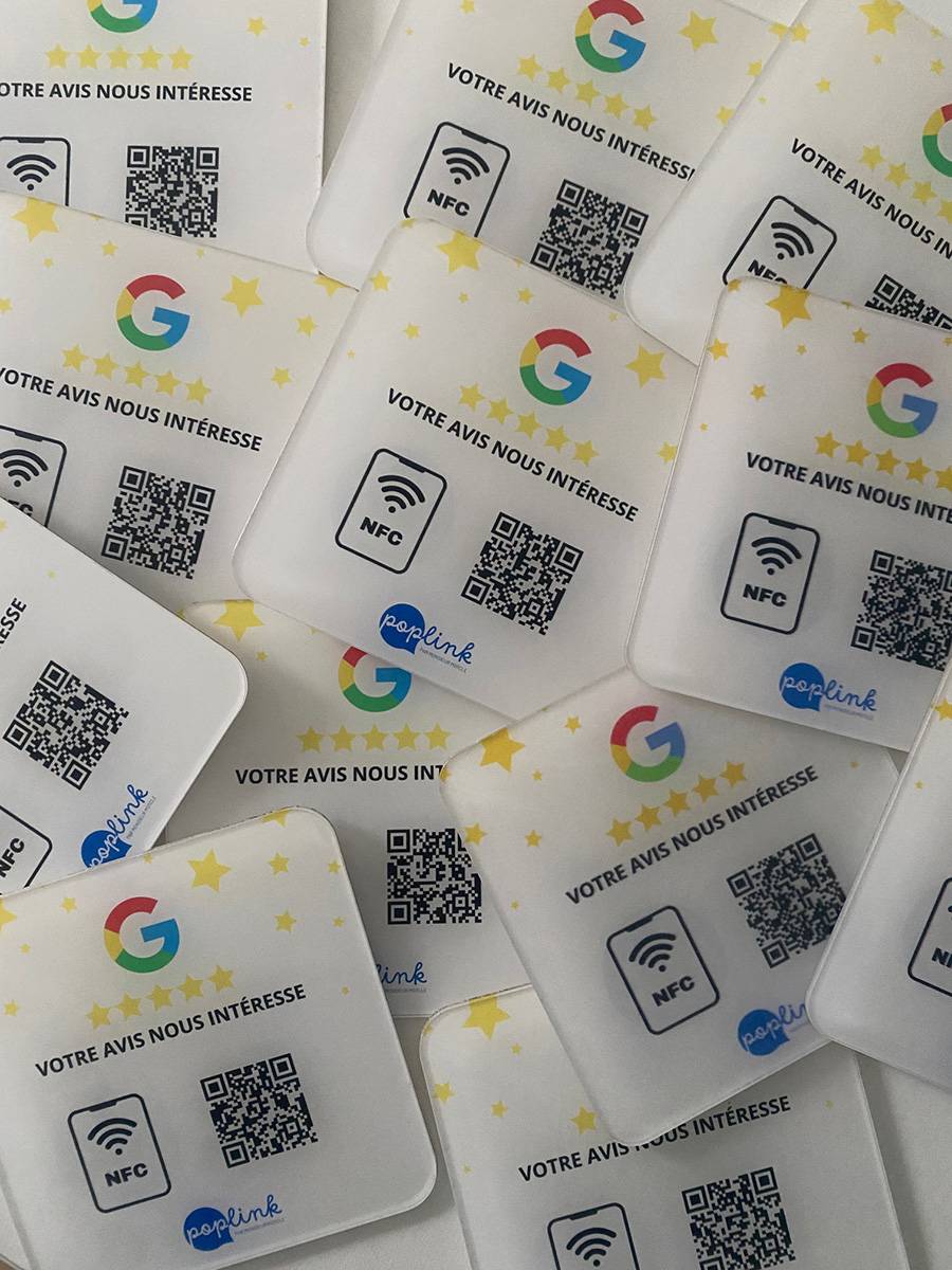 Plaques Google Poplink