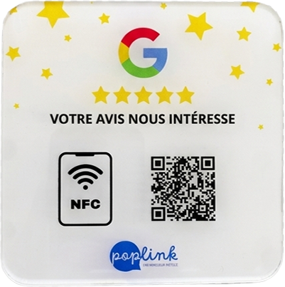 Poplink Plaque Google